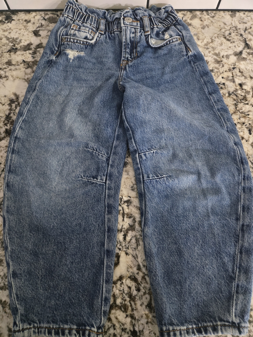 Paperbag Waist Light Blue Women’s Jeans